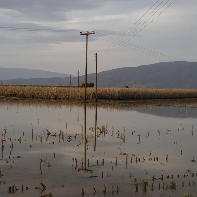 Storm eases in Greece but flood risk remains high amid rising river levels
